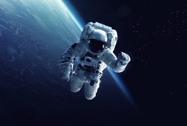 Astronaut Spacewalking