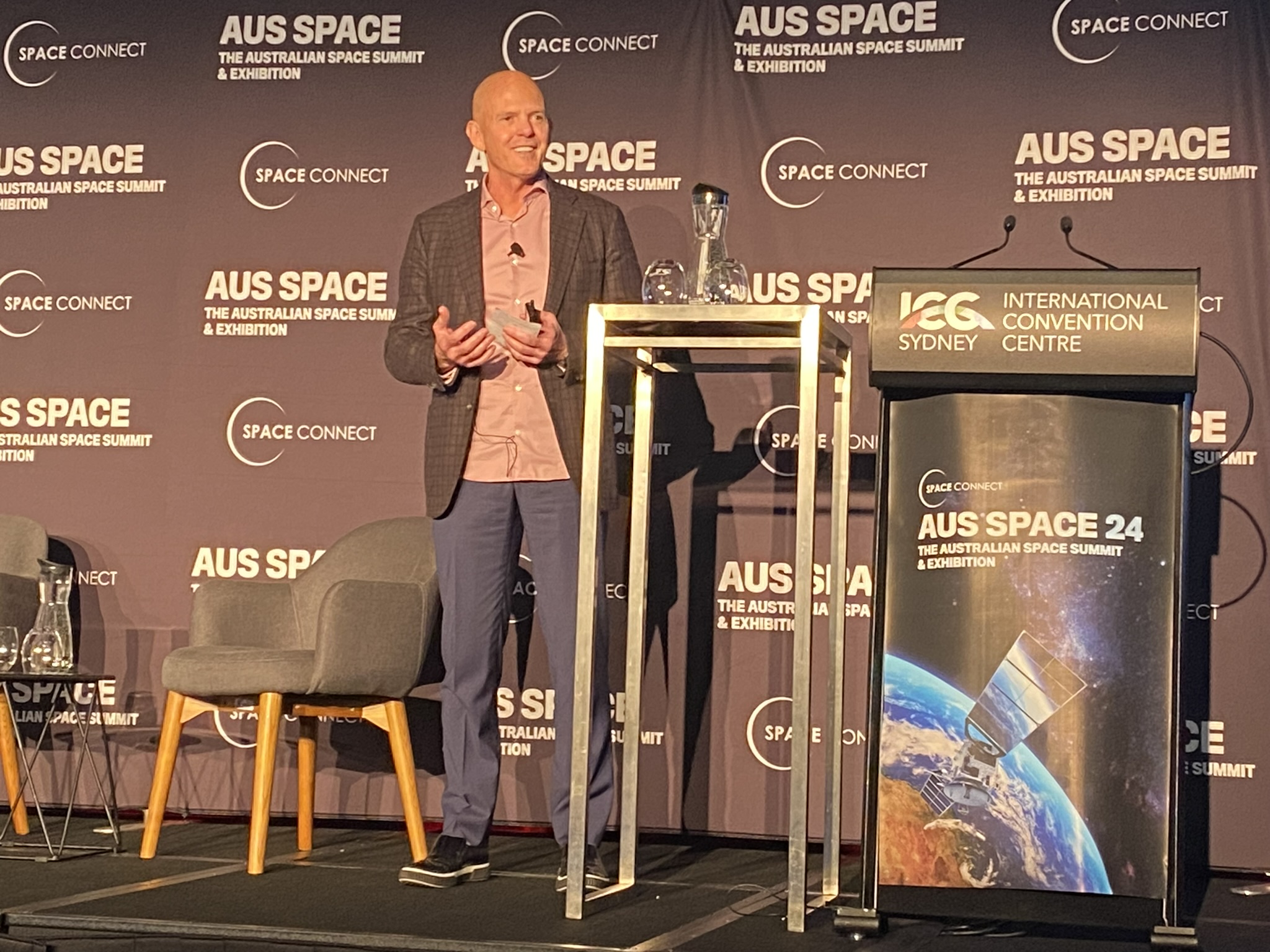 Paul Hawkins at AUS Space 24 Summit May 2024