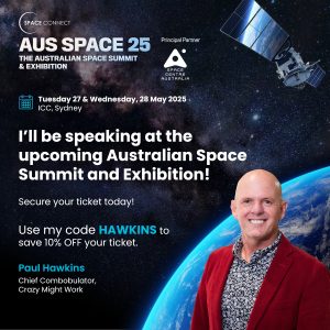 Paul Hawkins Guest Speaket at AUS Space Summit 2025
